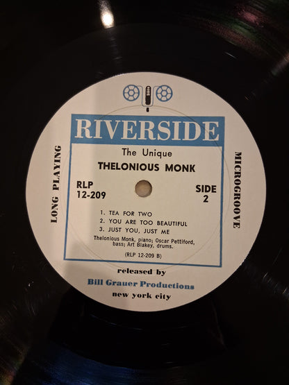 Thelonious Monk – The Unique Thelonious Monk