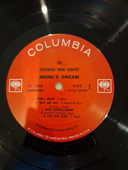 The Thelonious Monk Quartet – Monk's Dream