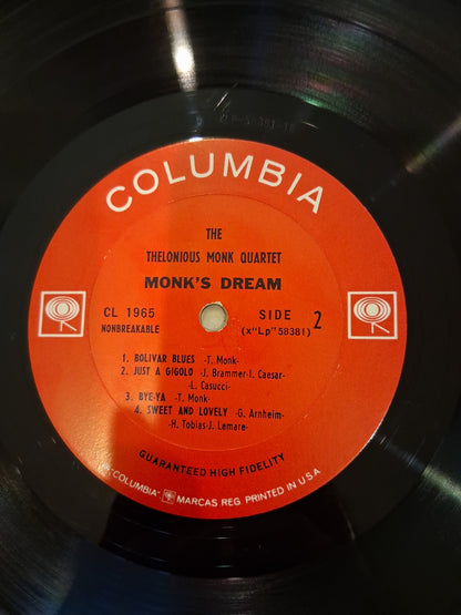 The Thelonious Monk Quartet – Monk's Dream