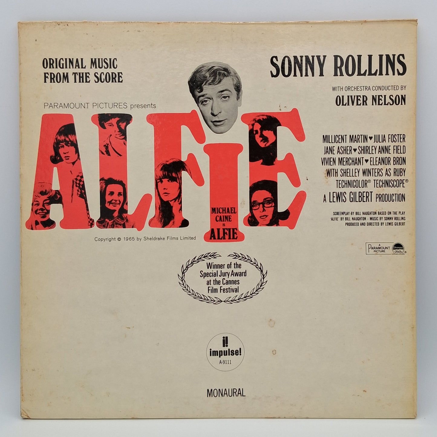Sonny Rollins With Orchestra Conducted By Oliver Nelson – Original Music From The Score "Alfie"
