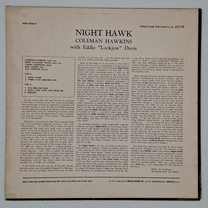 Coleman Hawkins With Eddie "Lockjaw" Davis – Night Hawk