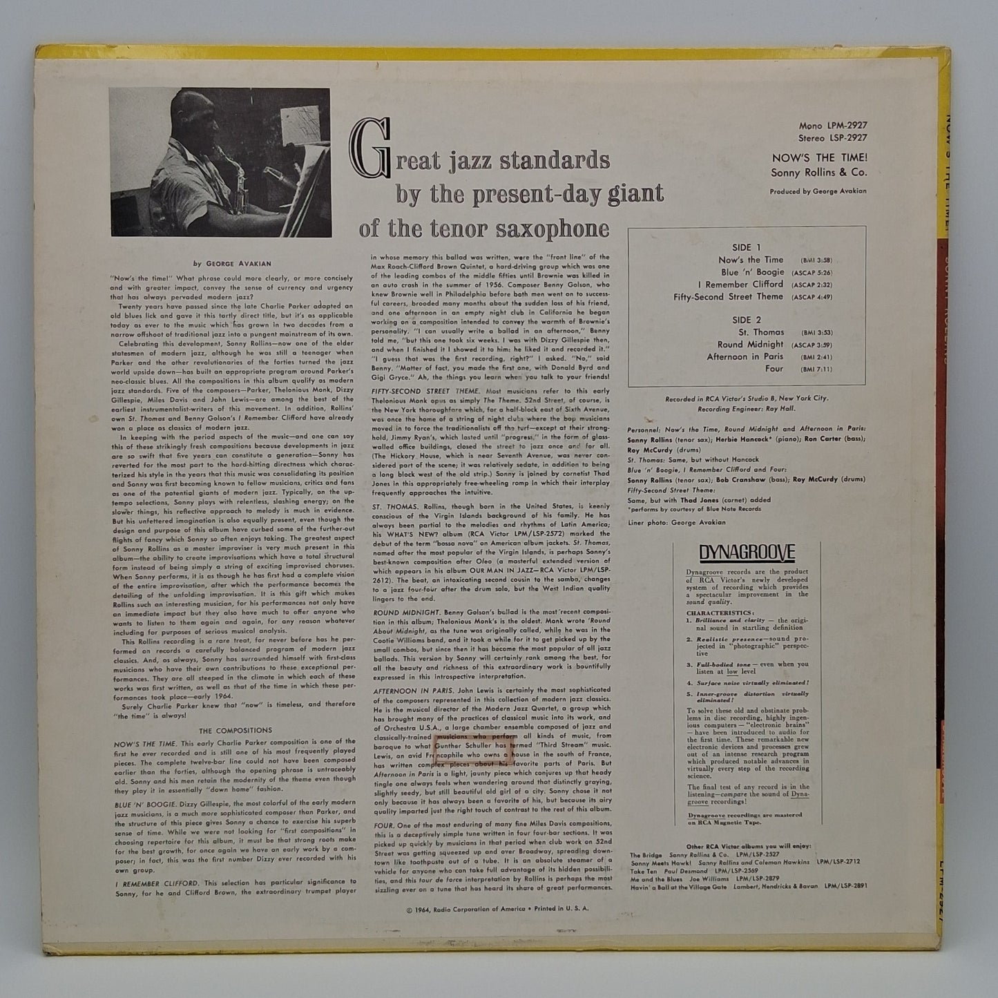 Sonny Rollins – Now's The Time!