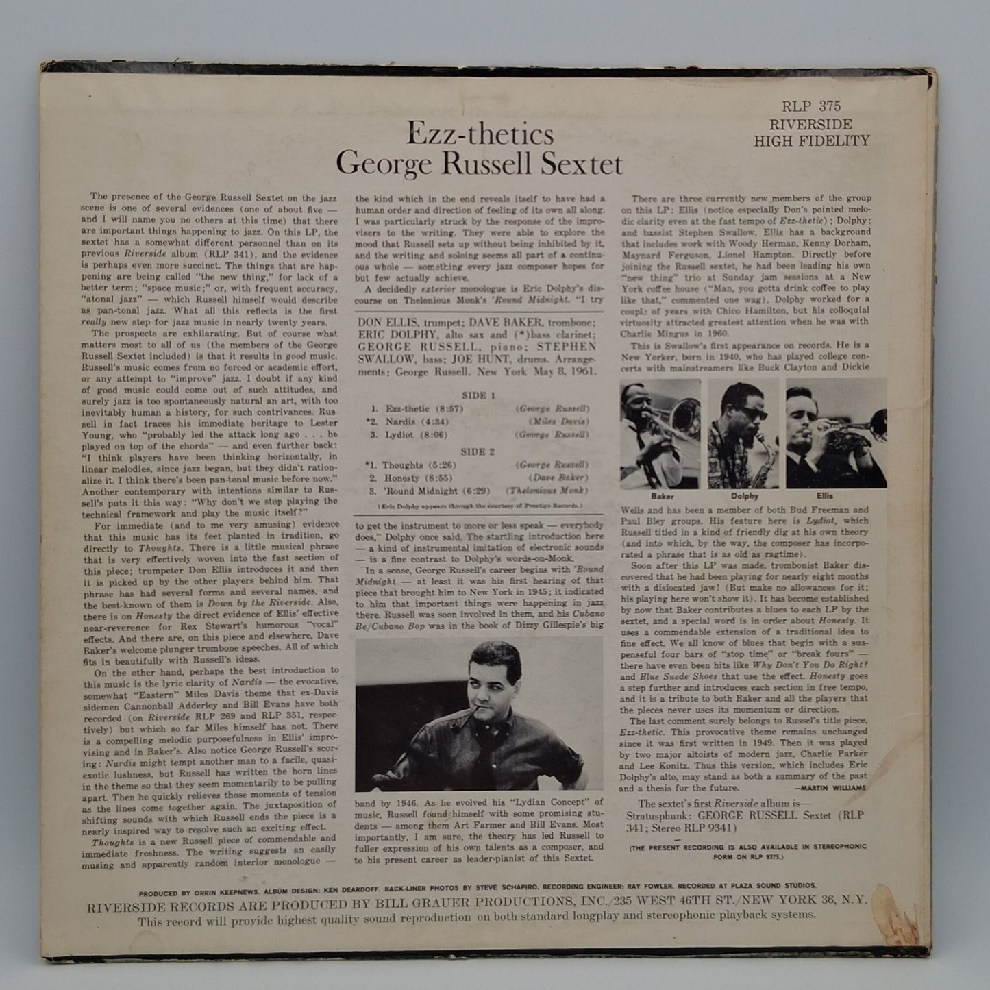 George Russell Sextet – Ezz-thetics