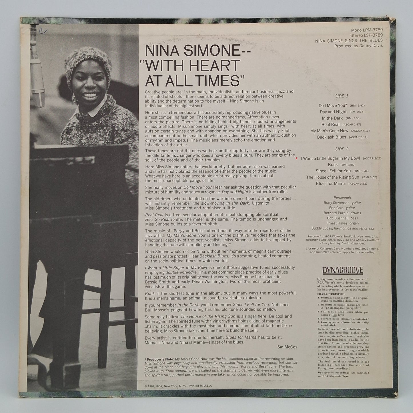 Nina Simone – Nina Simone Sings The Blues