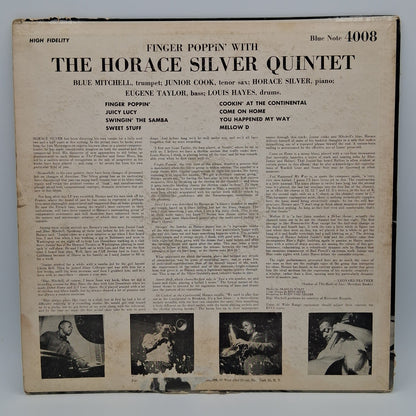 The Horace Silver Quintet – Finger Poppin' With The Horace Silver Quintet