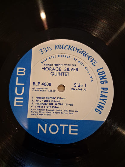 The Horace Silver Quintet – Finger Poppin' With The Horace Silver Quintet