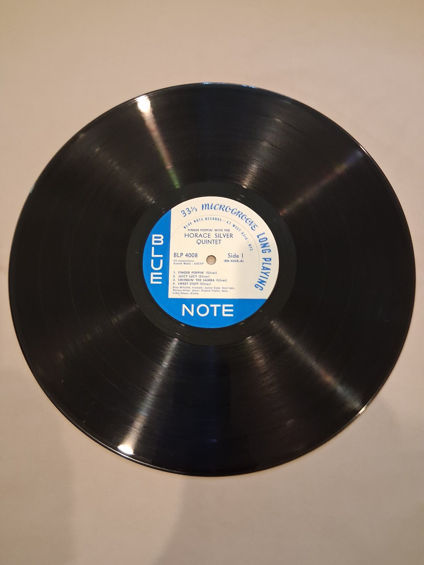 The Horace Silver Quintet – Finger Poppin' With The Horace Silver Quintet