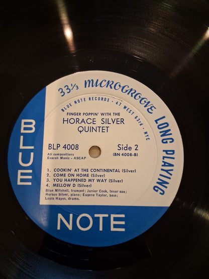 The Horace Silver Quintet – Finger Poppin' With The Horace Silver Quintet