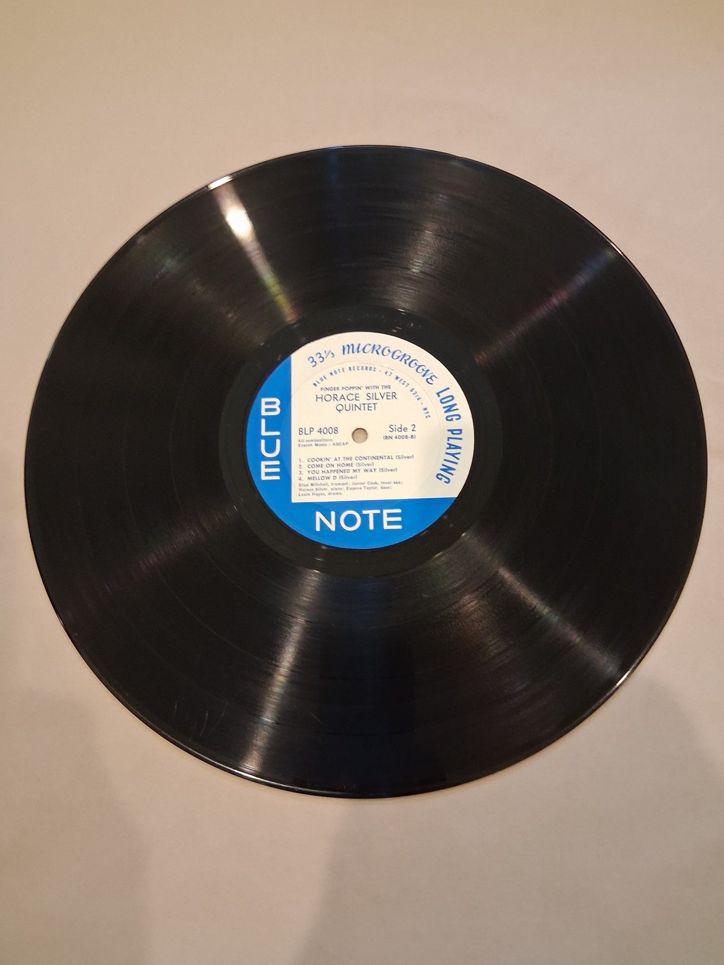 The Horace Silver Quintet – Finger Poppin' With The Horace Silver Quintet