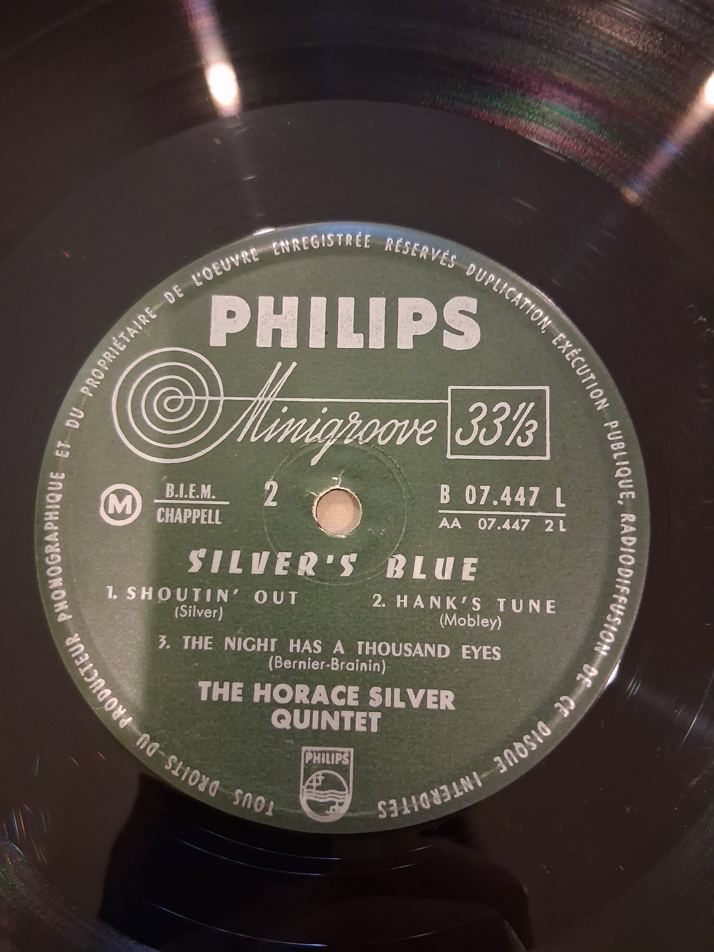 The Horace Silver Quintet – Silver's Blue