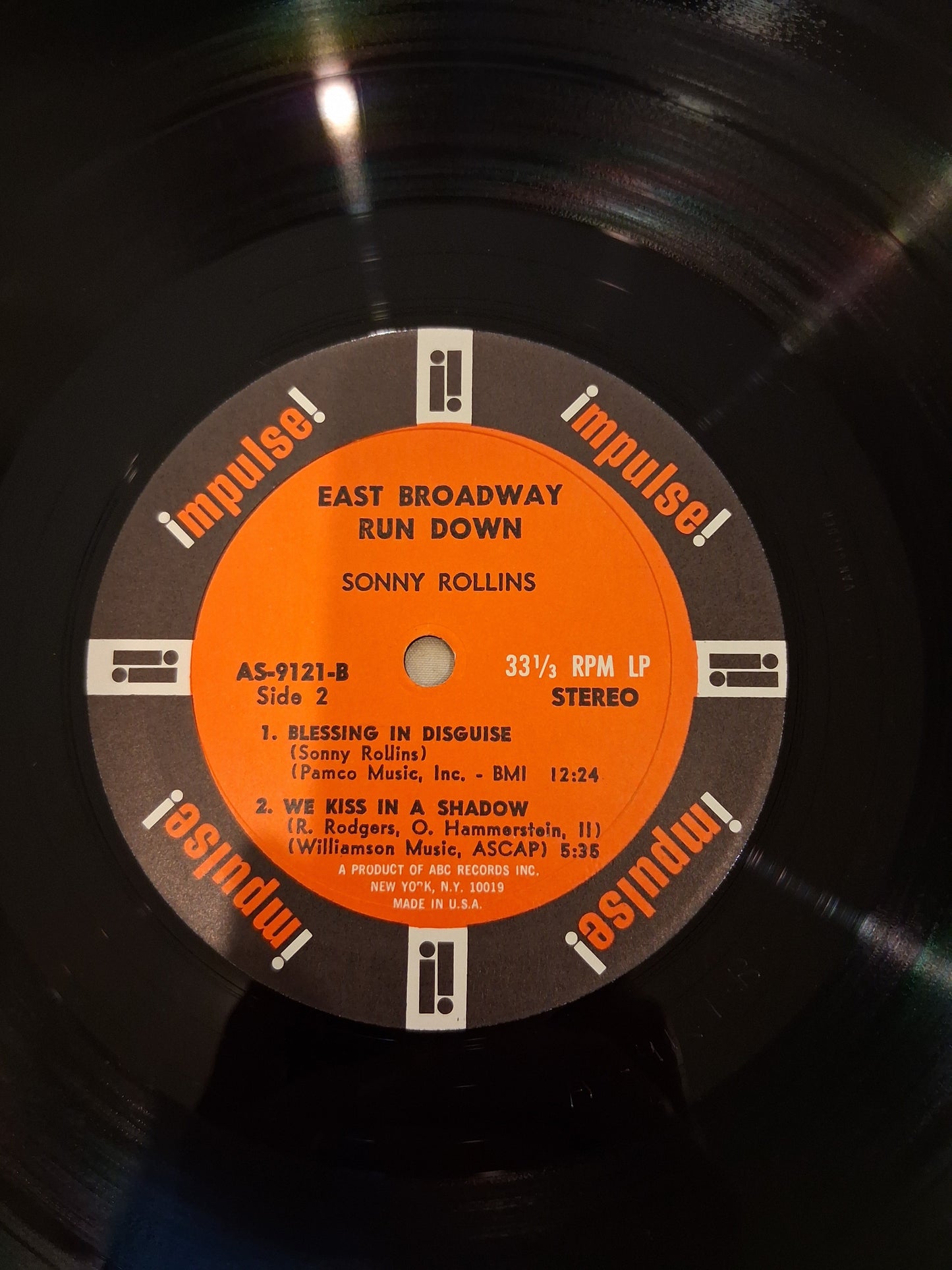 Sonny Rollins – East Broadway Run Down