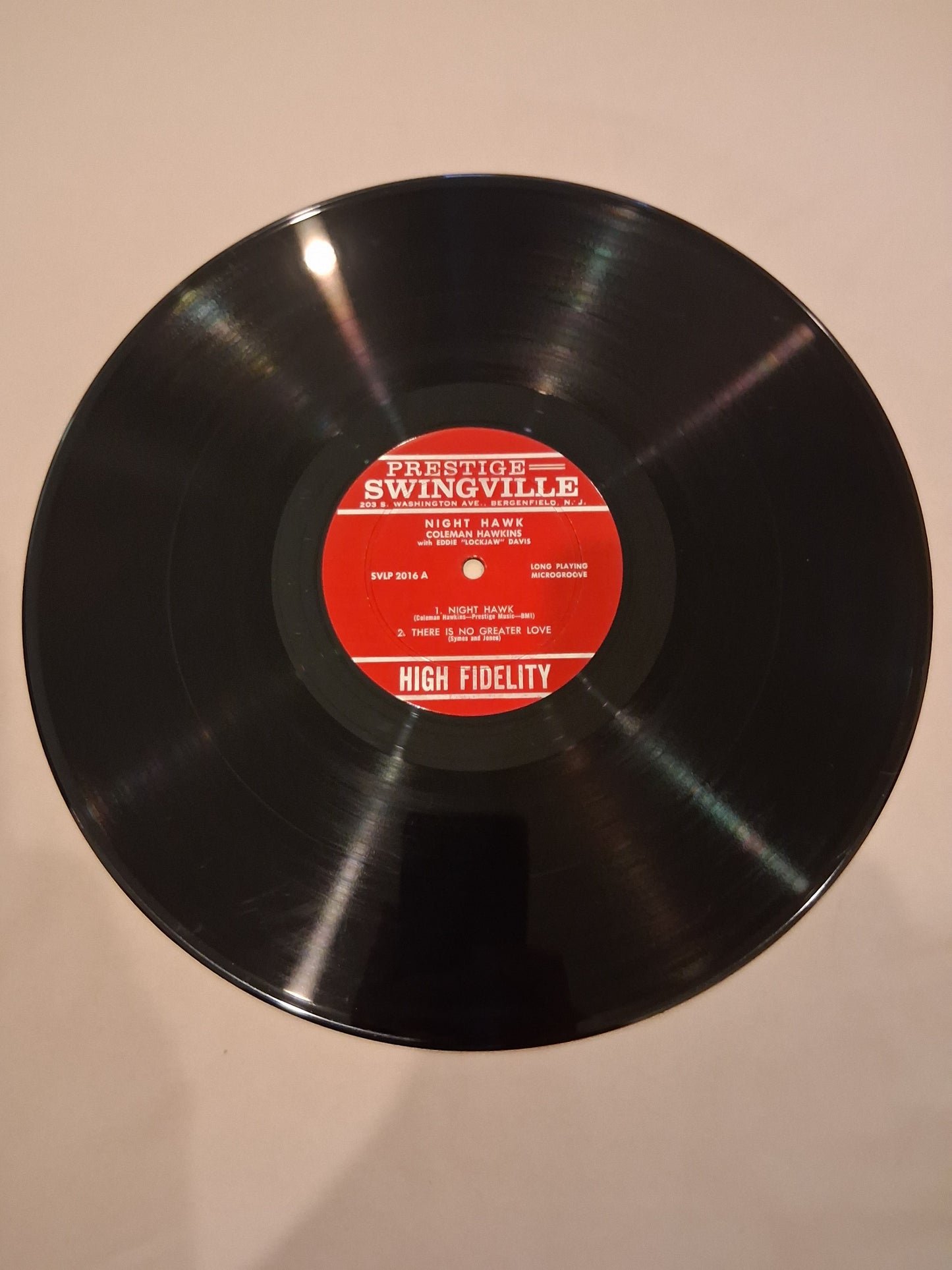 Coleman Hawkins With Eddie "Lockjaw" Davis – Night Hawk