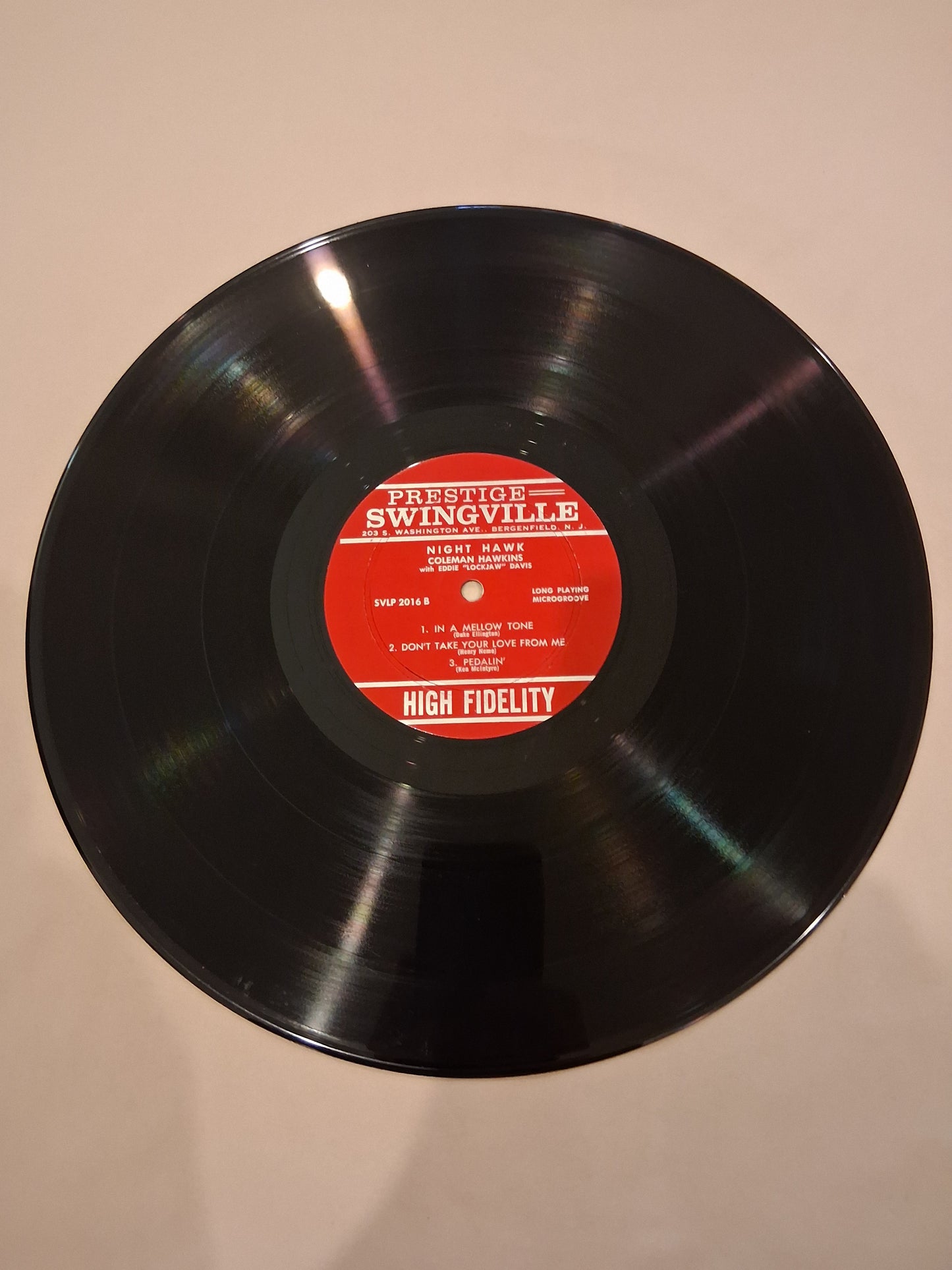 Coleman Hawkins With Eddie "Lockjaw" Davis – Night Hawk