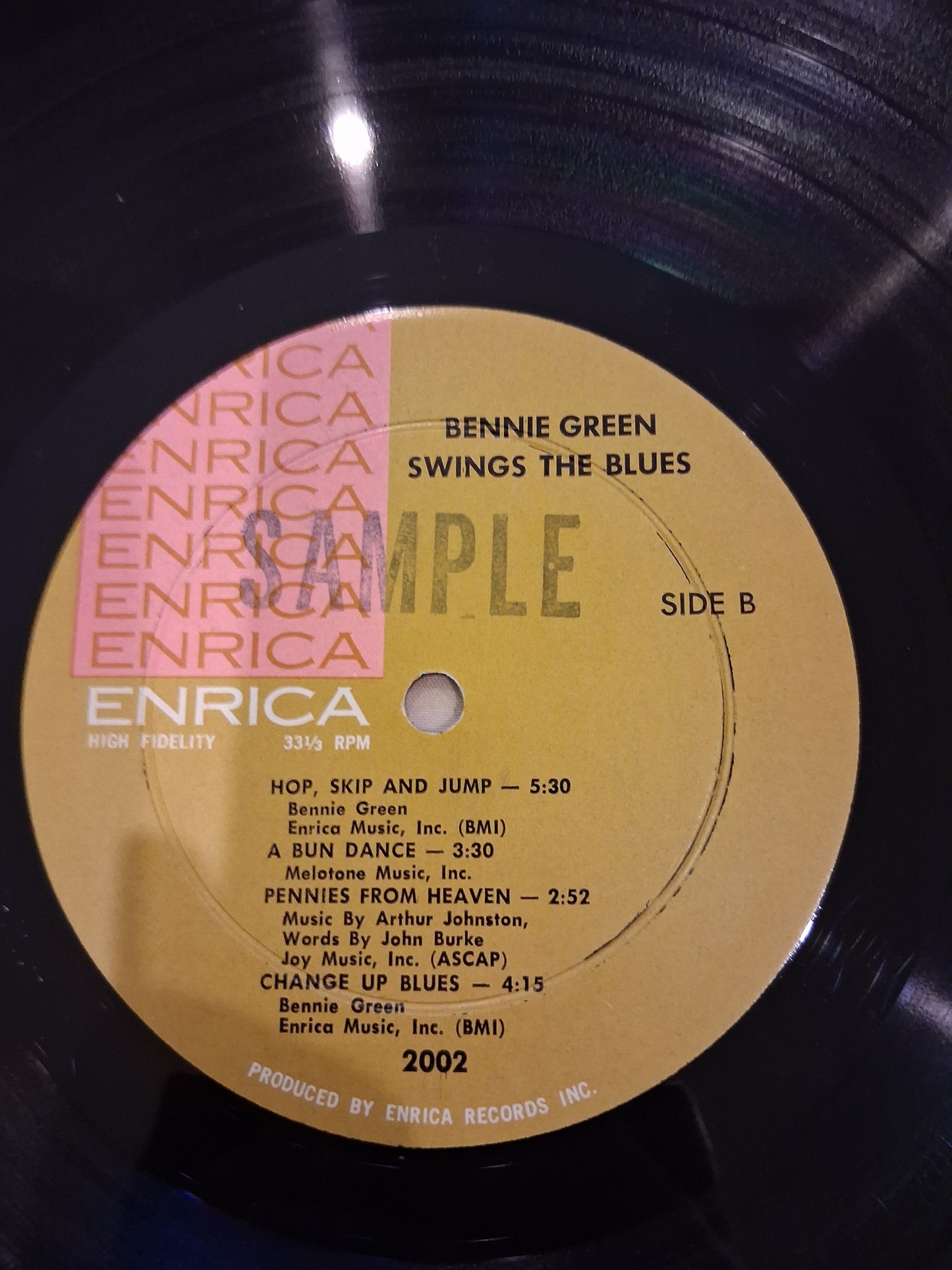 Bennie Green – Bennie Green Swings The Blues