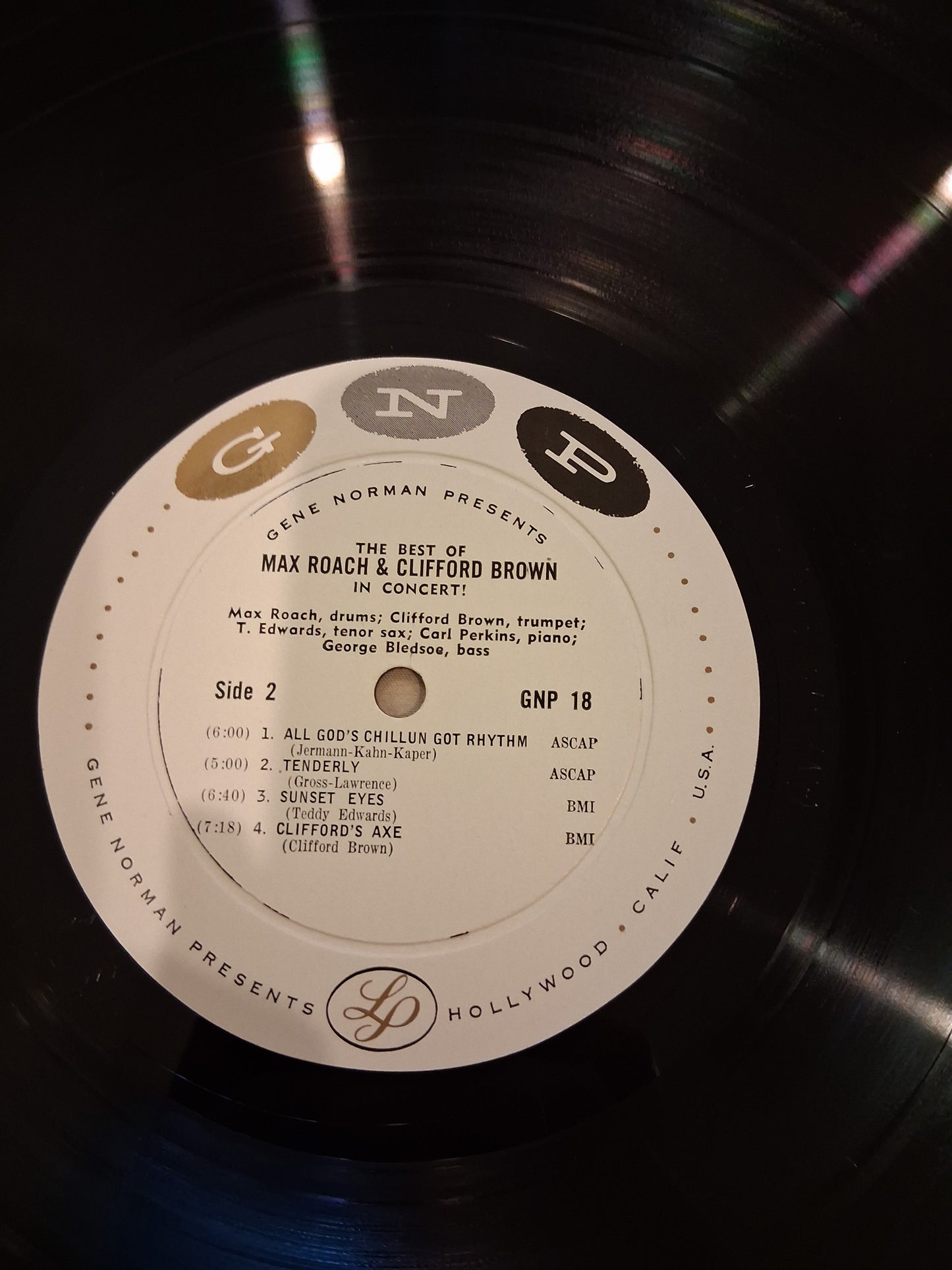 Clifford Brown And Max Roach – The Best Of Max Roach And Clifford Brown In Concert!