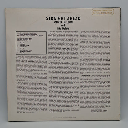 Oliver Nelson With Eric Dolphy – Straight Ahead