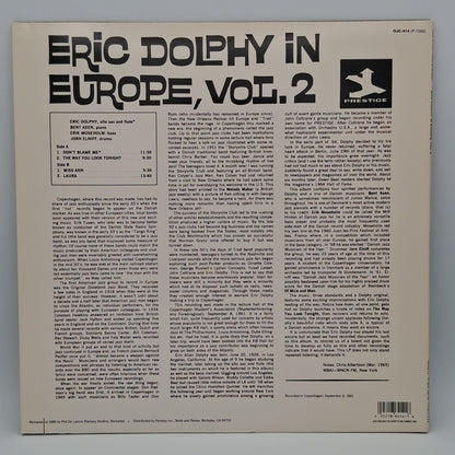 Eric Dolphy – In Europe, Vol. 2