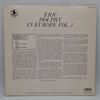 Eric Dolphy – In Europe, Vol. 1