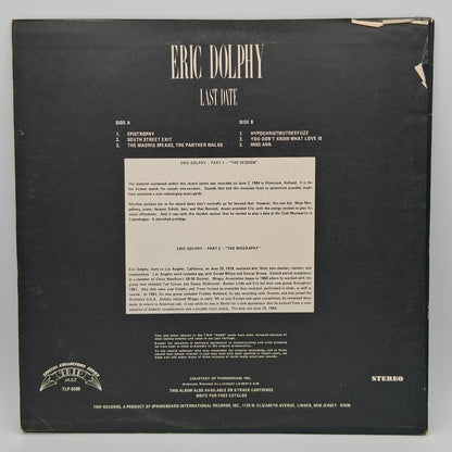 Eric Dolphy – Last Date