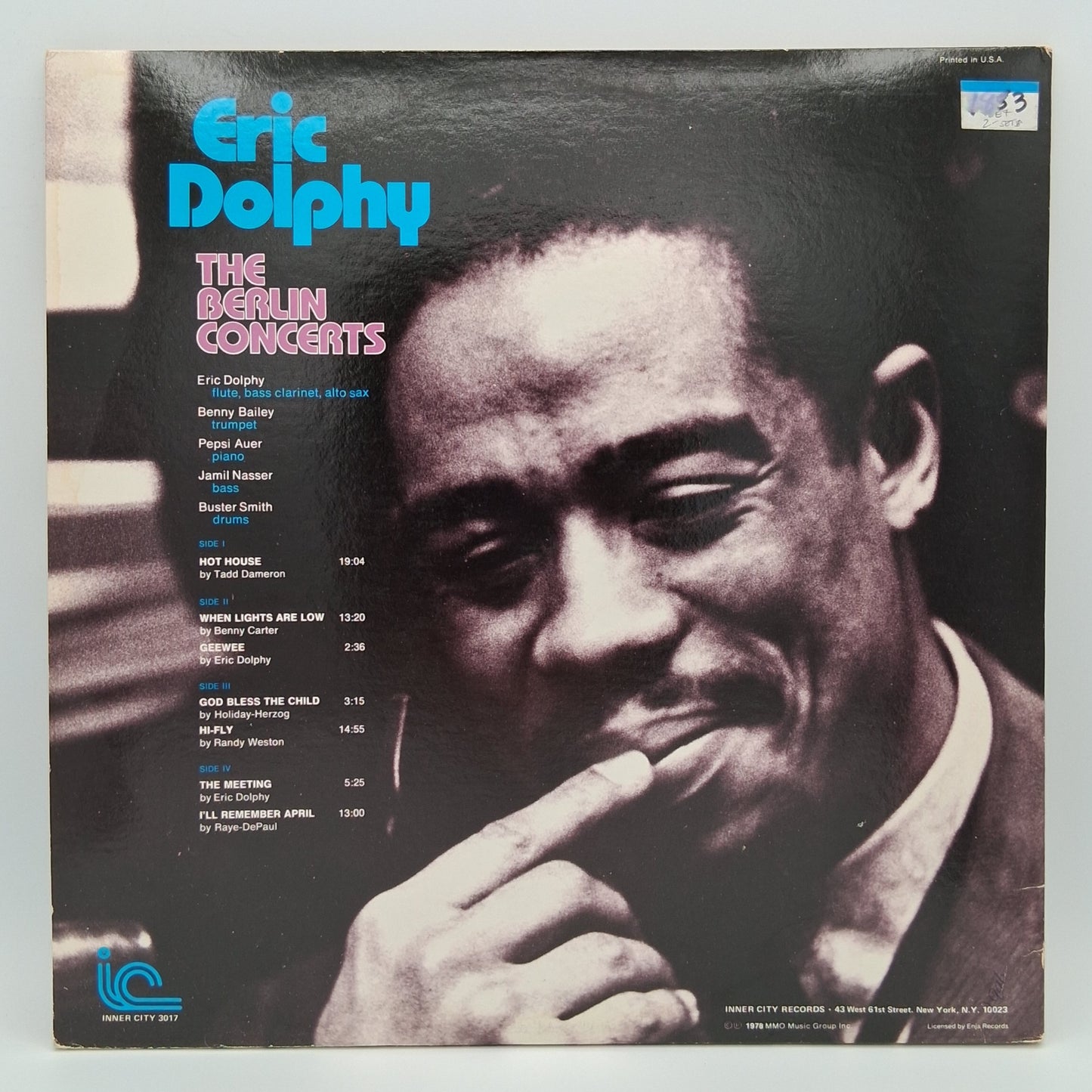 Eric Dolphy – The Berlin Concerts