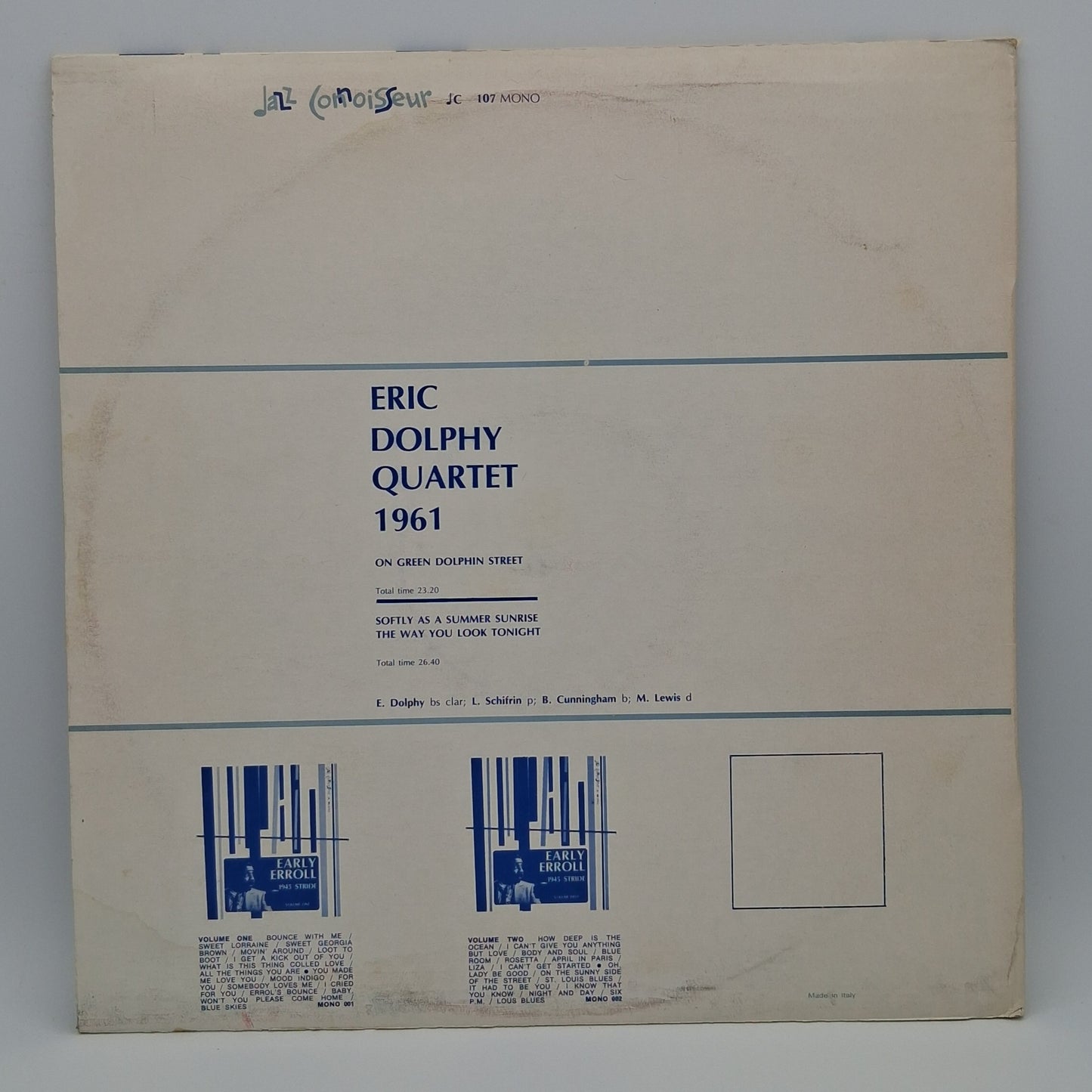Eric Dolphy Quartet – 1961