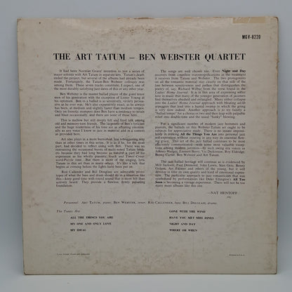 The Art Tatum • Ben Webster Quartet Featuring Red Callender And Bill Douglass – The Art Tatum • Ben Webster Quartet