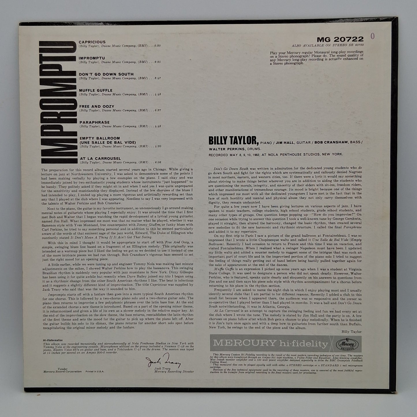 Billy Taylor – Impromptu