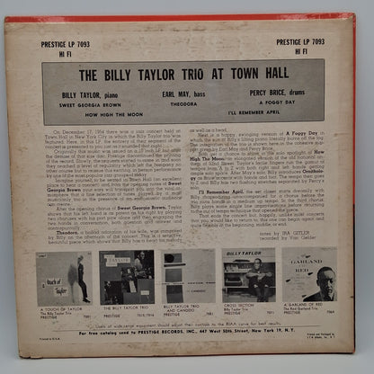 Billy Taylor Trio – At Town Hall