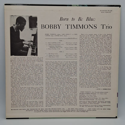 Bobby Timmons Trio – Born To Be Blue!
