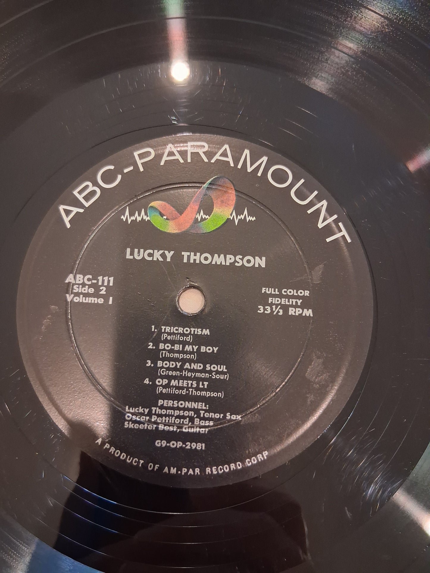 Lucky Thompson – Lucky Thompson Featuring Oscar Pettiford - Vol.1