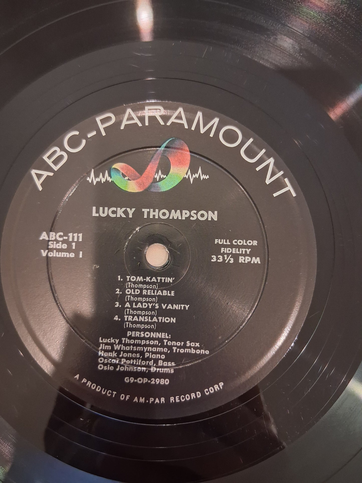 Lucky Thompson – Lucky Thompson Featuring Oscar Pettiford - Vol.1