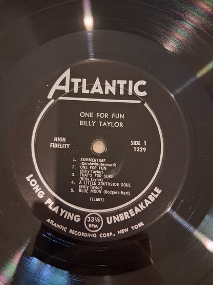 Billy Taylor – One For Fun