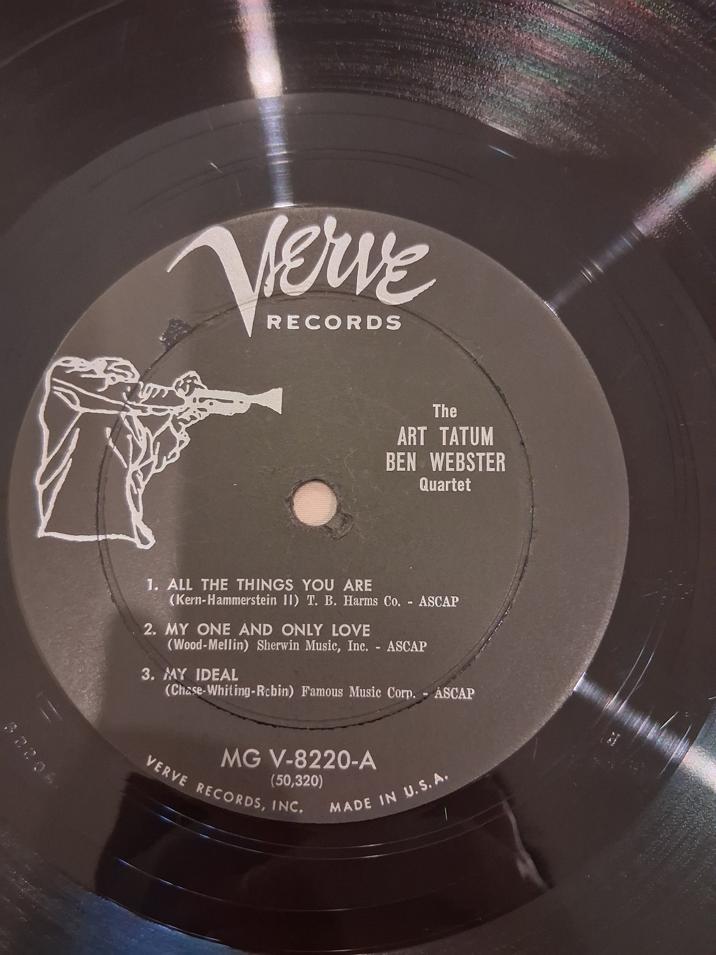 The Art Tatum • Ben Webster Quartet Featuring Red Callender And Bill Douglass – The Art Tatum • Ben Webster Quartet