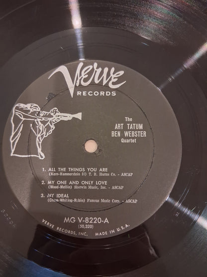 The Art Tatum • Ben Webster Quartet Featuring Red Callender And Bill Douglass – The Art Tatum • Ben Webster Quartet