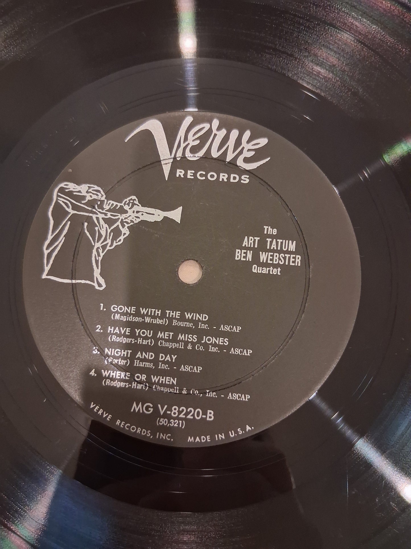 The Art Tatum • Ben Webster Quartet Featuring Red Callender And Bill Douglass – The Art Tatum • Ben Webster Quartet