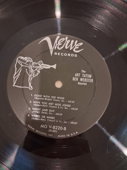 The Art Tatum • Ben Webster Quartet Featuring Red Callender And Bill Douglass – The Art Tatum • Ben Webster Quartet