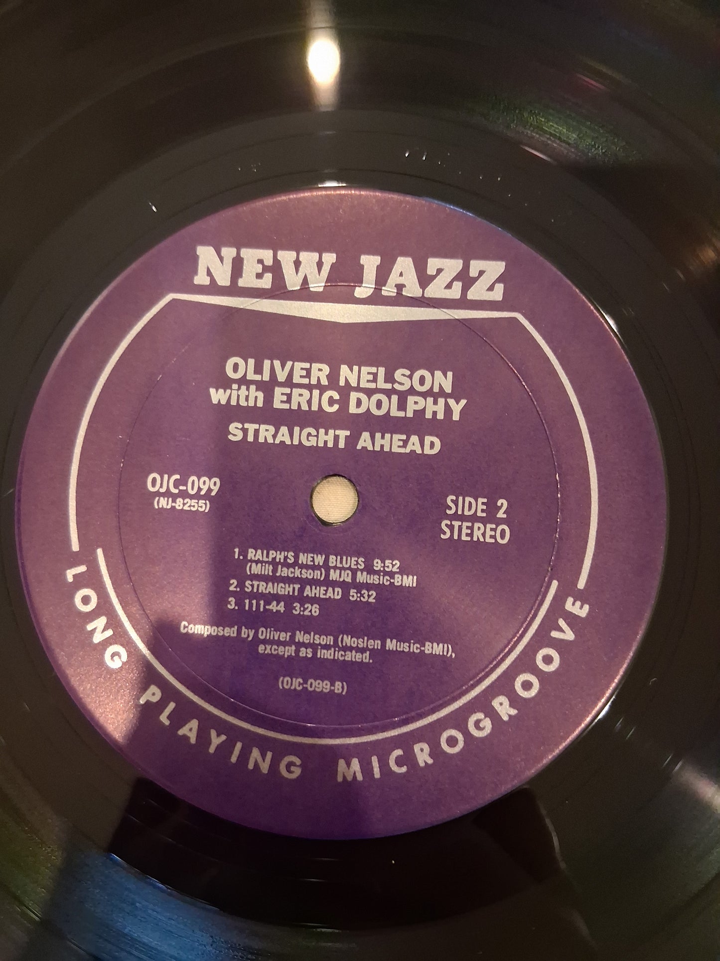 Oliver Nelson With Eric Dolphy – Straight Ahead