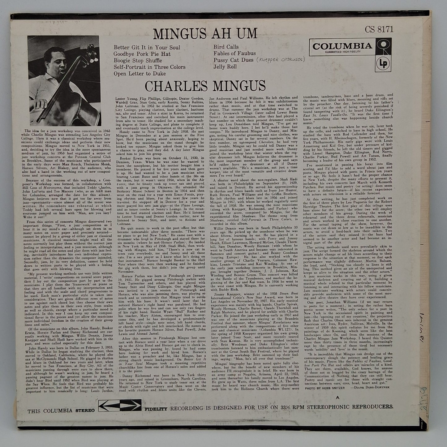 Charles Mingus – Mingus Ah Um