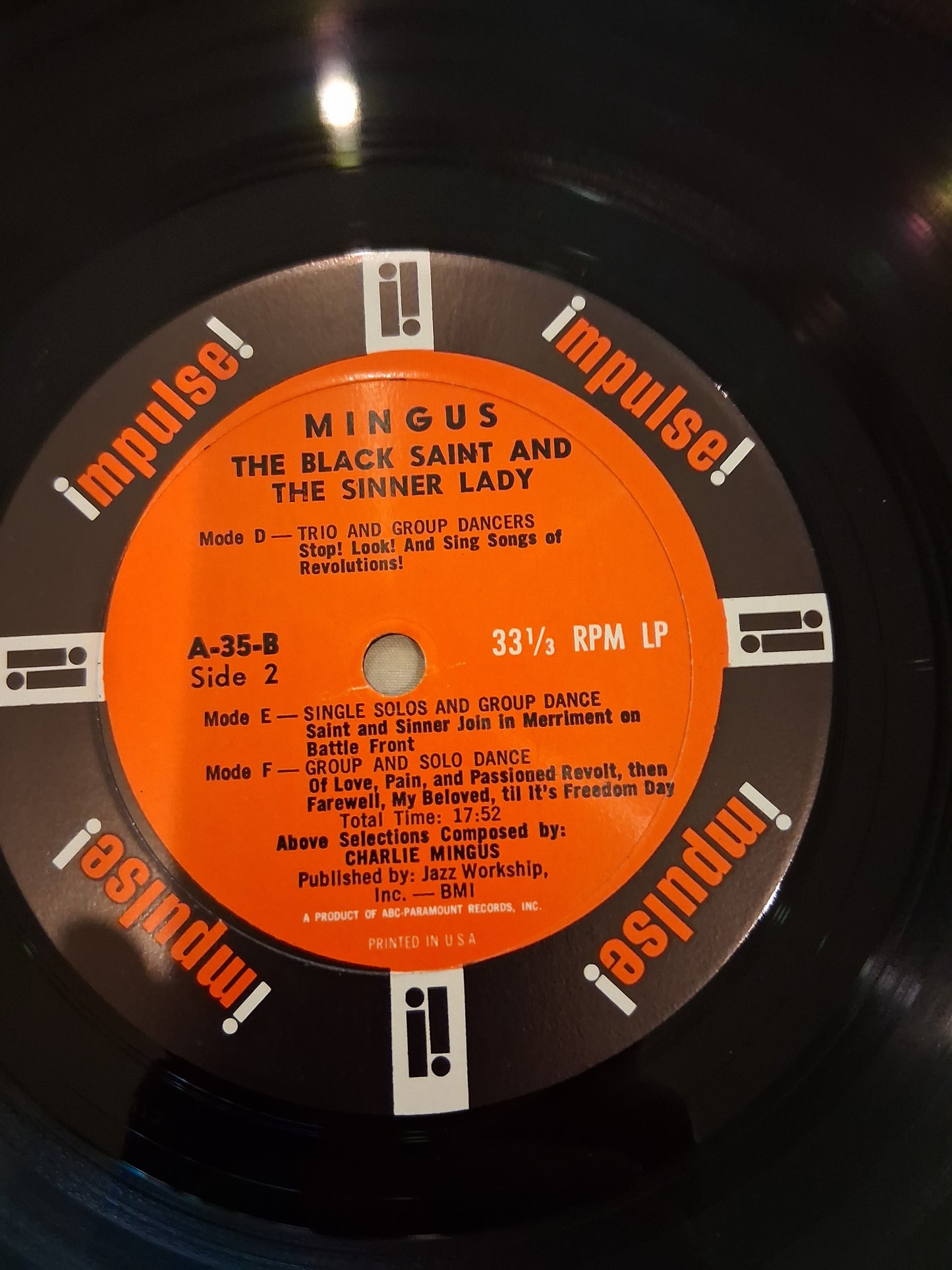Mingus – The Black Saint And The Sinner Lady