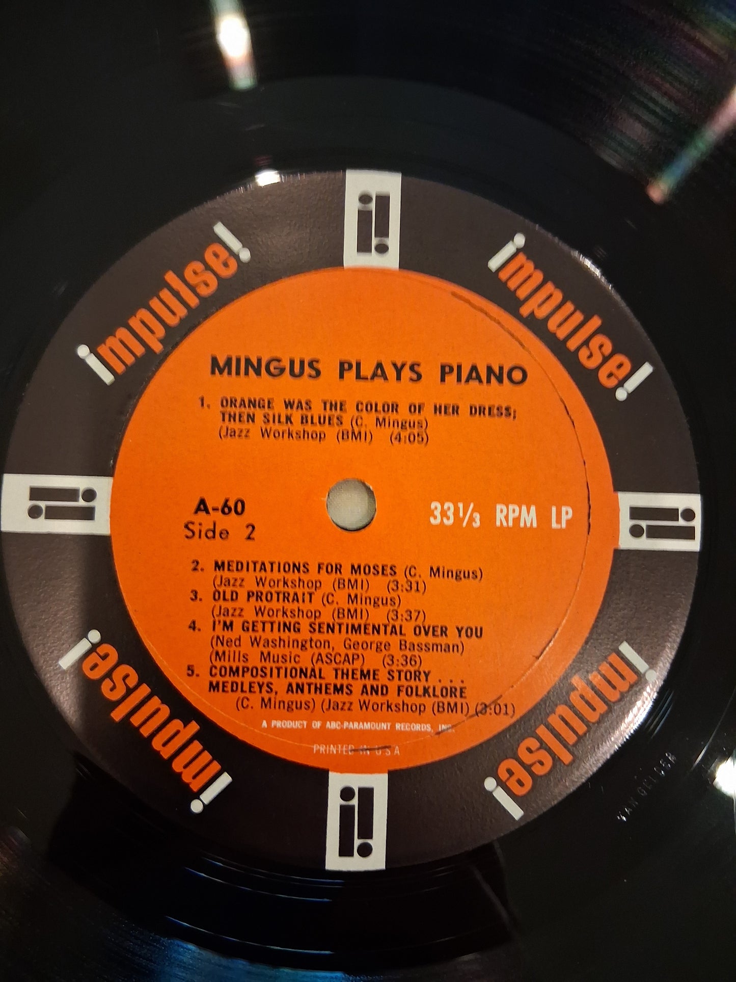 Mingus – Mingus Plays Piano (Spontaneous Compositions And Improvisations)