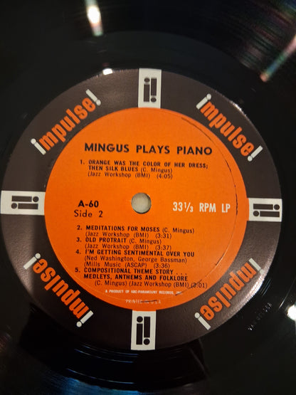 Mingus – Mingus Plays Piano (Spontaneous Compositions And Improvisations)