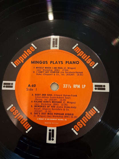 Mingus – Mingus Plays Piano (Spontaneous Compositions And Improvisations)