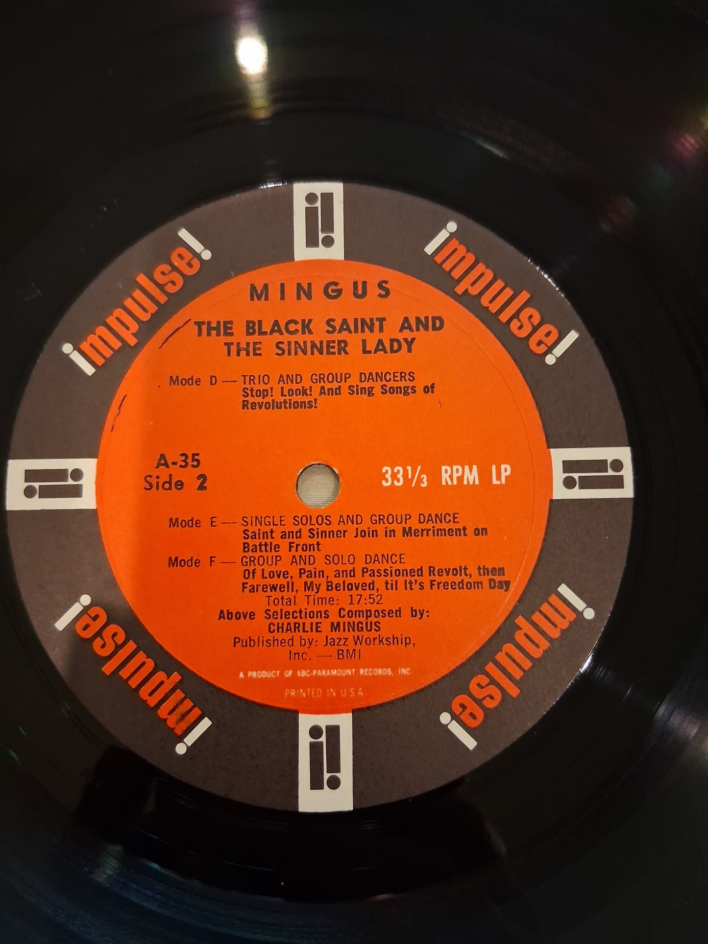Mingus – The Black Saint And The Sinner Lady