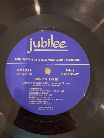 Charles Mingus With Hampton Hawes & Danny Richmond – Mingus Three