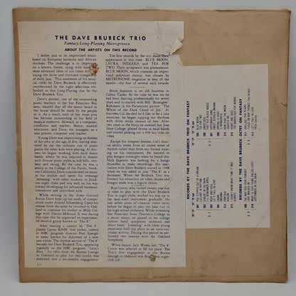 The Dave Brubeck Trio – Distinctive Rhythm Instrumentals