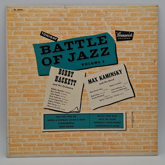 Bobby Hackett And His Orchestra / Max Kaminsky And His Jazz Band – Battle Of Jazz Volume 5