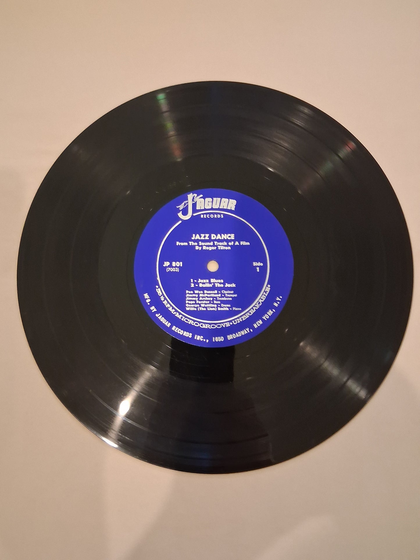 Pee Wee Russell, "Pops" Foster, Jimmy McPartland, Jimmy Archey, Willie "The Lion" Smith, George Wettling – Jazz Dance