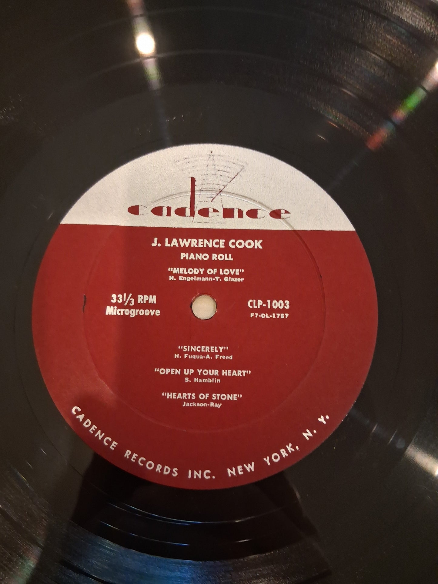 J. Lawrence Cook – Popular Favorites On The Player Piano