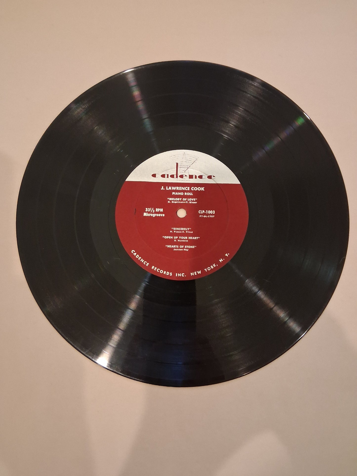 J. Lawrence Cook – Popular Favorites On The Player Piano