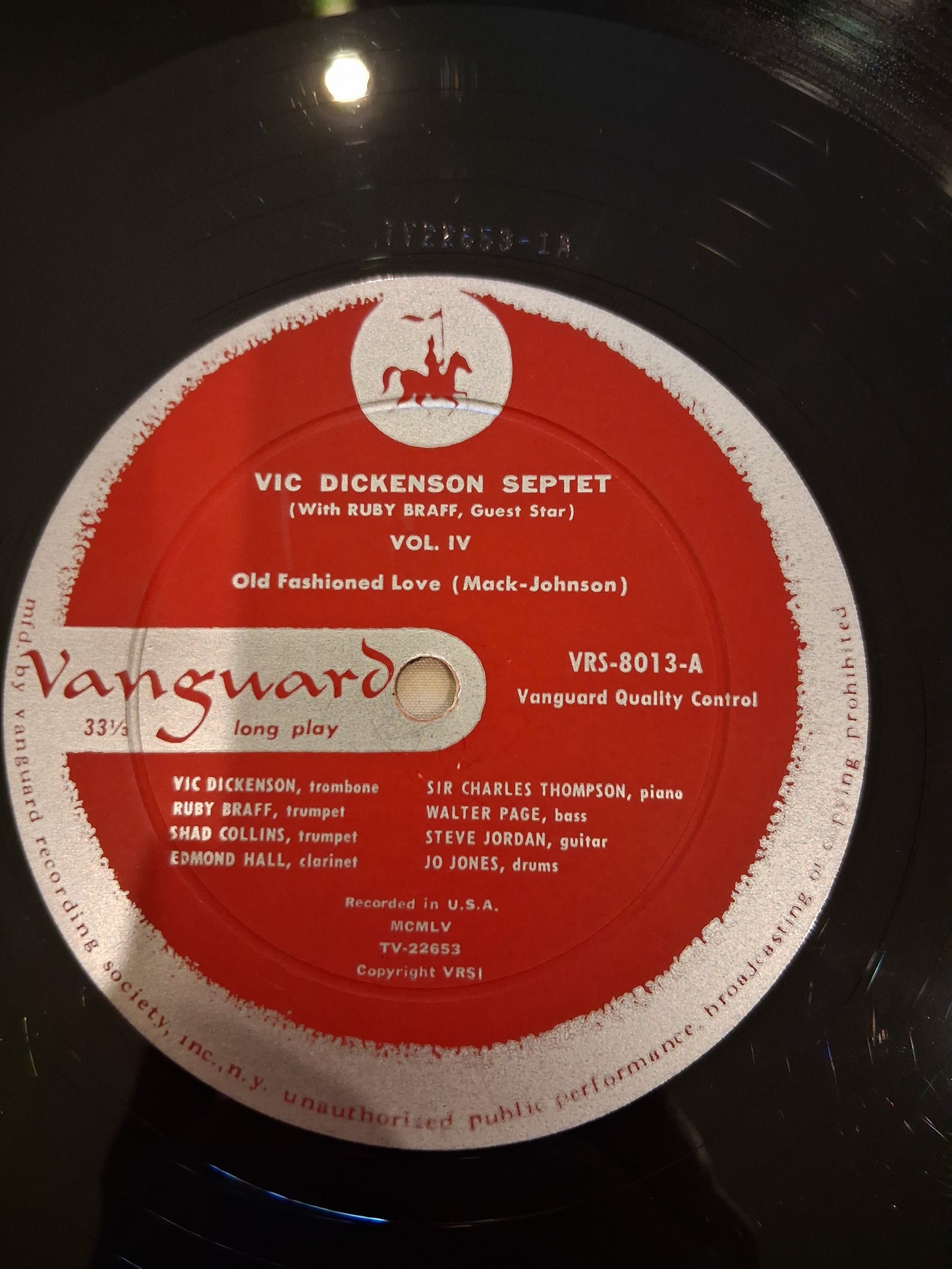 Vic Dickenson Septet – Vic Dickenson Septet Volume 4